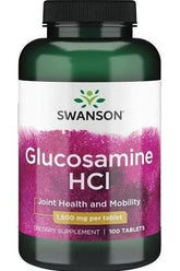 Swanson - Glucosamine HCl, 1500mg - 100 tablets - Nutri.se